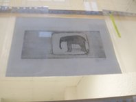 detalle exposicion sinedie 2006 en sala lai obra de mathilde seguin foto bego&ntilde;a mu&ntilde;oz 2006 cortesia para lai museum all rights reserved